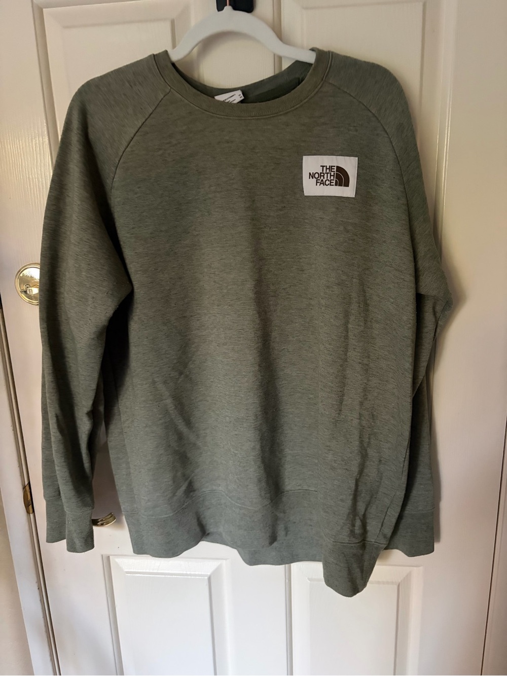 The North Face Olive Crewneck Sweatshirt